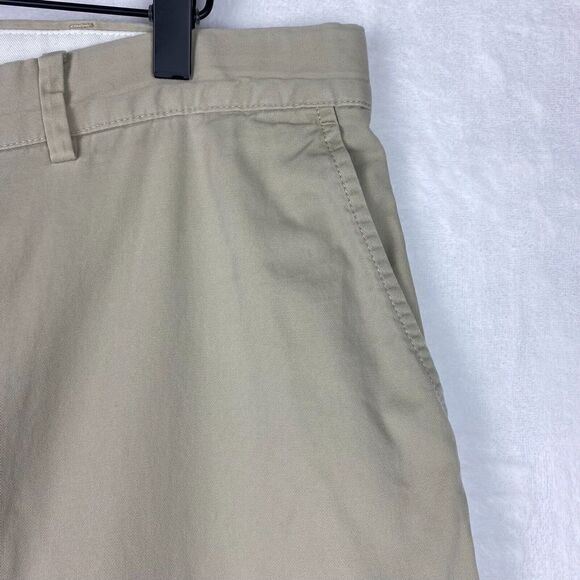Ralph Lauren Pants Mens Size 36X30 Beige Straight Leg Flat Front 100% Cotton - Picture 6 of 15